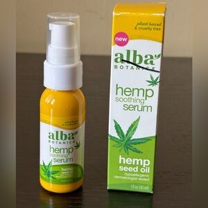 Alba Botanica NEW Hemp seed oil.